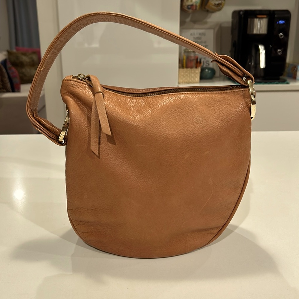 Trade leather hobo purse